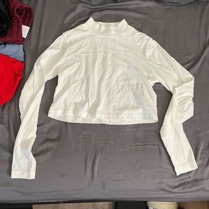 [north face] cropped tee